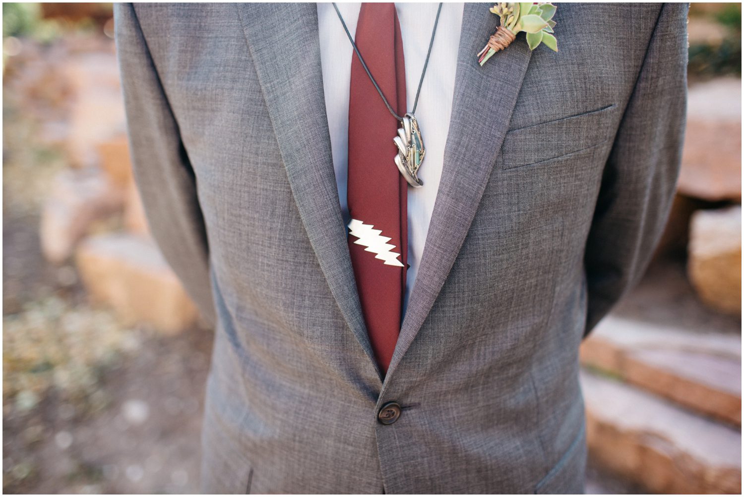 Groom gift, gift for groom on wedding day, Groom tie clip, Lightning bolt tie clip, Boutinierre, Planet Bluegrass Wedding, Lyons Colorado Wedding, Lace and Lillies, Colorado Wedding Photographer, A Spice of Life, Boho Wedding Inspiration, Burgundy wedding inspiration, Colorado Wedding