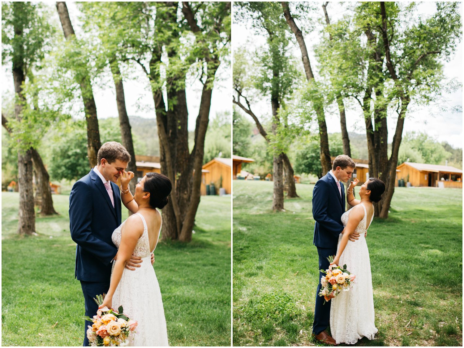 First look, first look ideas, first look photos, bride and groom first look, Colorado Wedding Photographer, Colorado Wedding Venue, Outdoor Colorado Wedding, Planet Bluegrass Colorado, Lyons Farmette Colorado, Riverbend Colorado, Colorado Photographer, Colorado Elopement Photographer, Colorado Wedding Inspiration