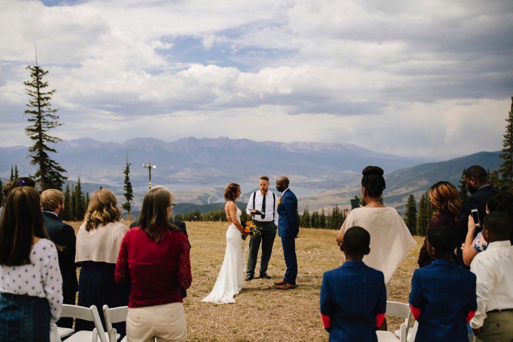 Rustic Mountain Wedding in Keystone Colorado