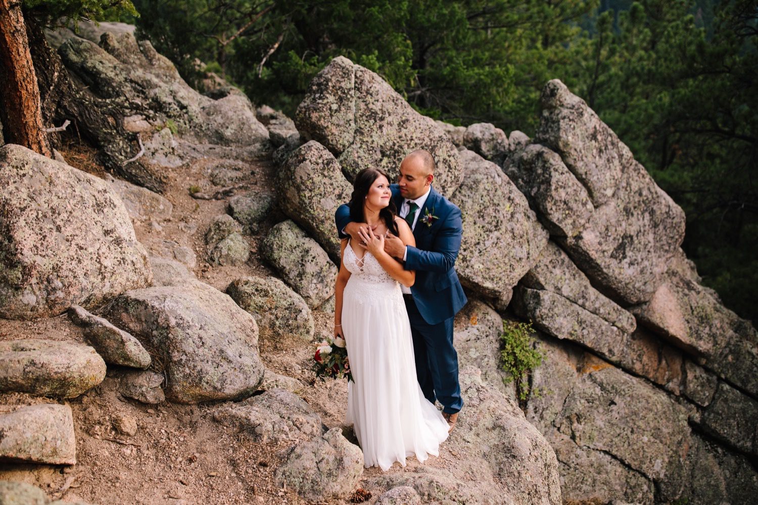 Boulder Colorado Elopement, Boulder Elopement on Flagstaff Mountain, Colorado Mountain Elopement, Artist Point Elopement on Flagstaff Mountain, Mountain Elopement, Elopement planning, Elopement ideas, Elopement inspiration, COVID Elopement, Places to elope, Destination elopement, Adventure Elopement, Elopement Photography, Rocky Mountain Elopement, How to elope, Elopement Guide, Elopement ceremony, Elopement Dress, Colorado