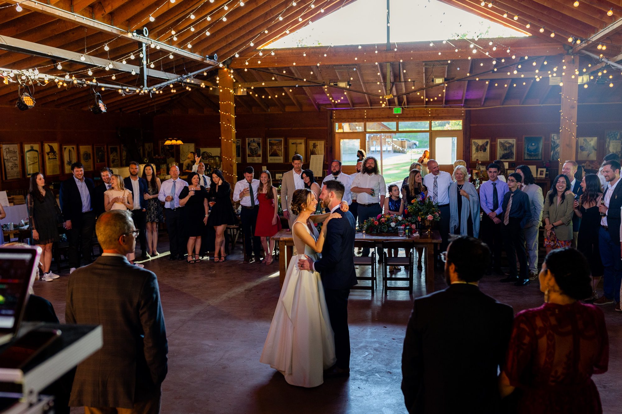 First Dance, Wedding reception sign, Planet Bluegrass Wedding venue in Lyons Colorado: Colorado Wedding Photographer, Wedding reception