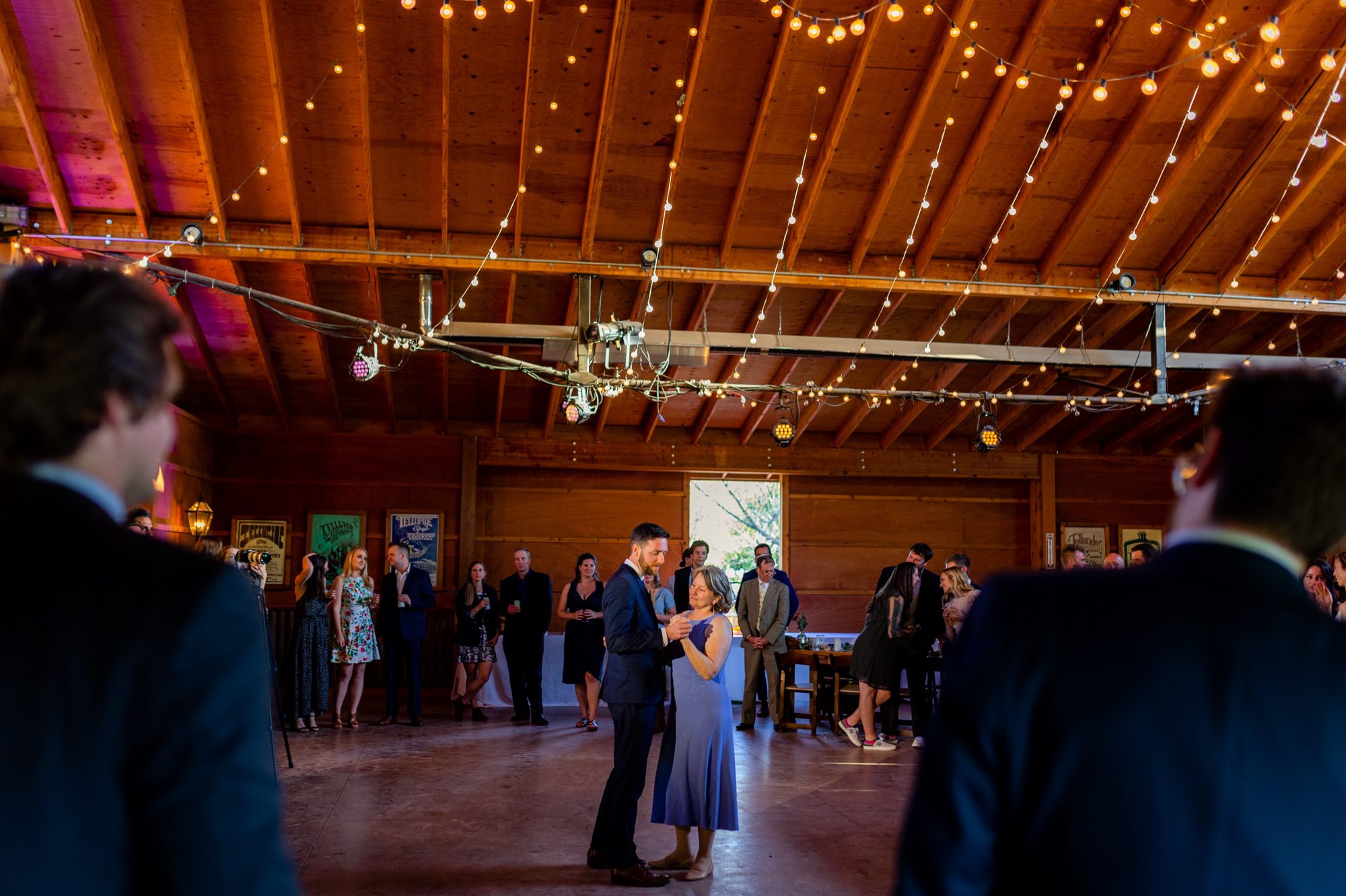 Mother and groom dance, First Dance, Wedding reception sign, Planet Bluegrass Wedding venue in Lyons Colorado: Colorado Wedding Photographer, Wedding reception