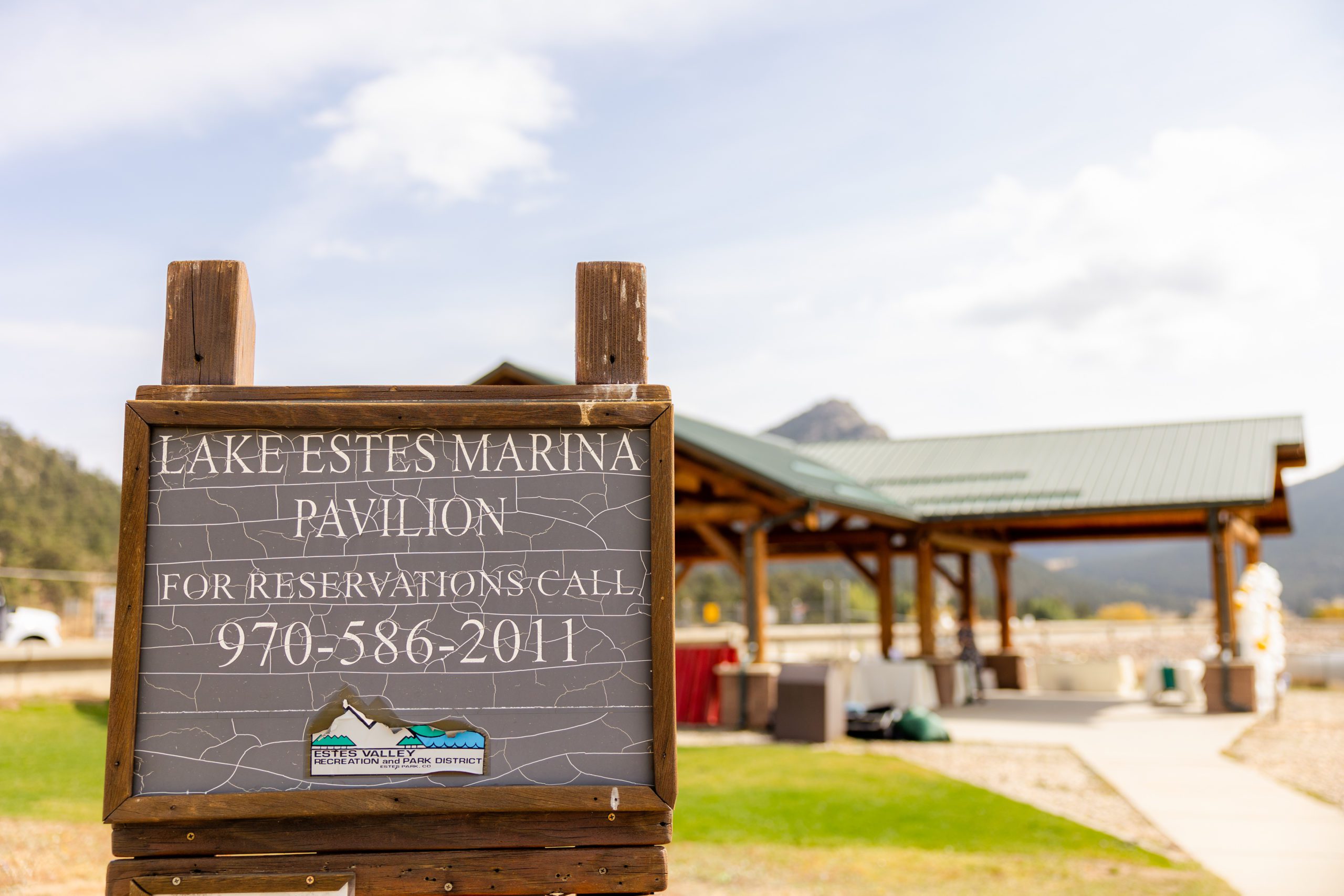 Lake Estes Marina Pavilion, Low cost wedding venues in Colorado, Inexpensive mountain venues