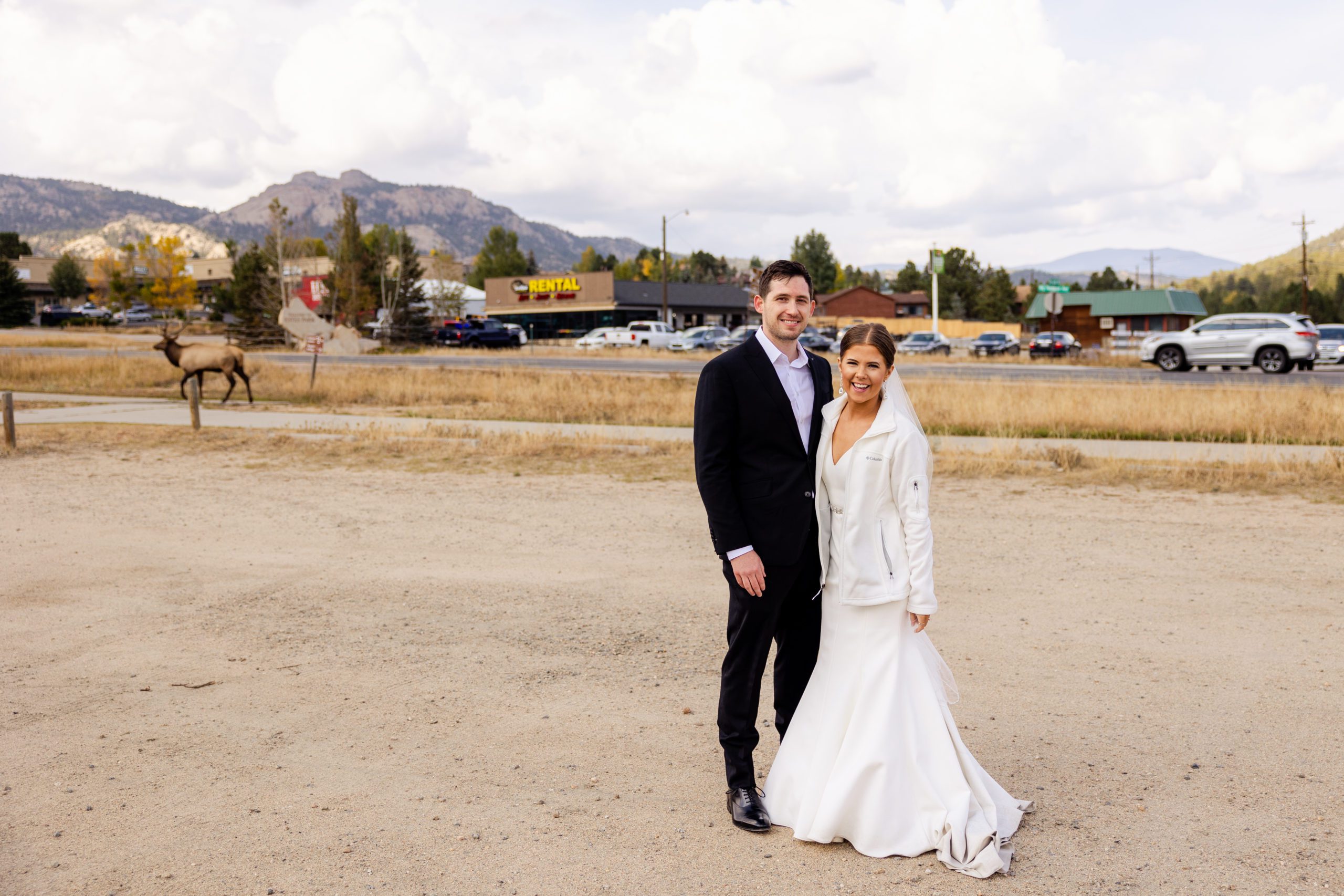 Lake Estes wedding, Estes Park Resort Wedding, Marina Pavilion wedding in Colorado