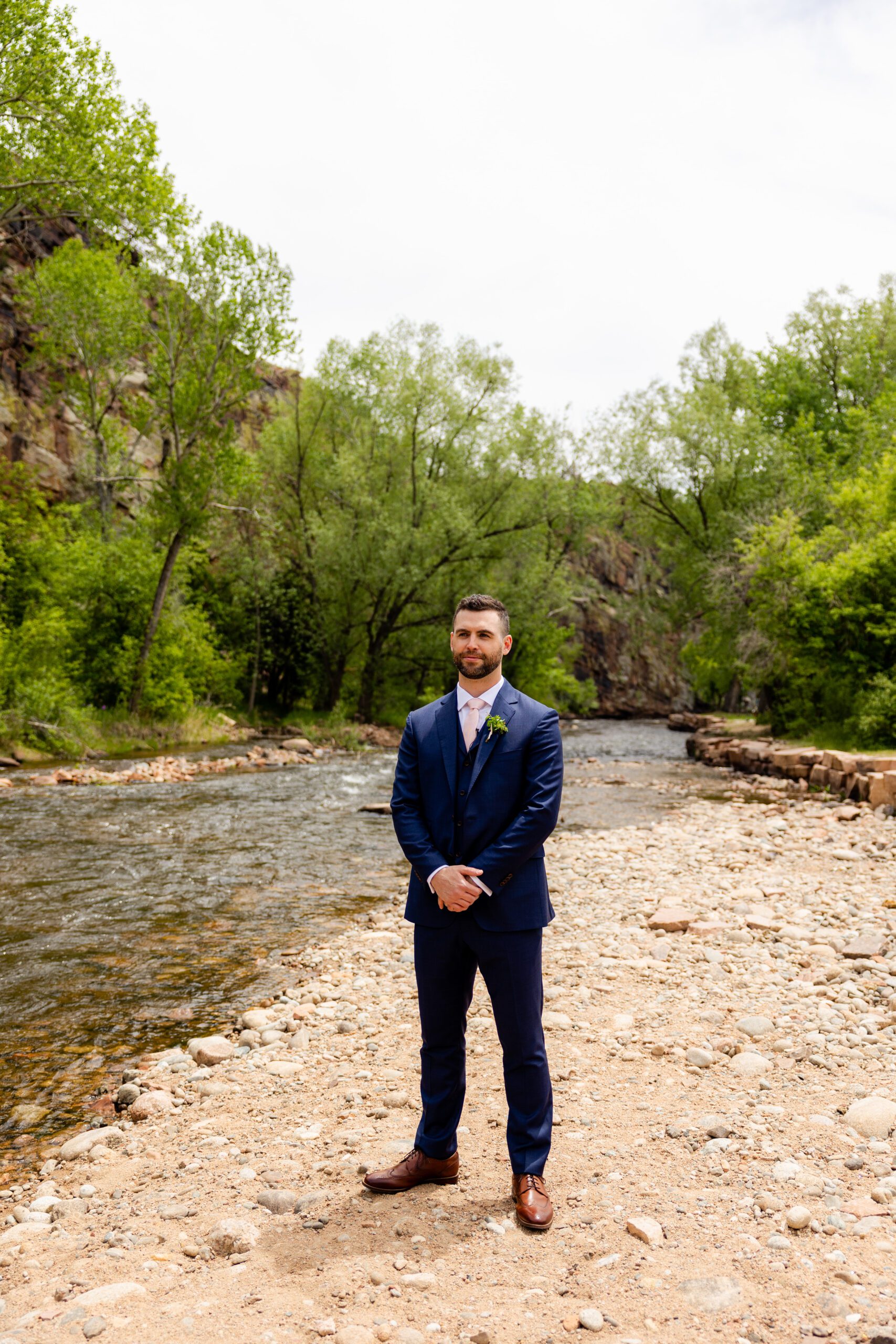 Groom, groom suit, Planet bluegrass, Colorado wedding