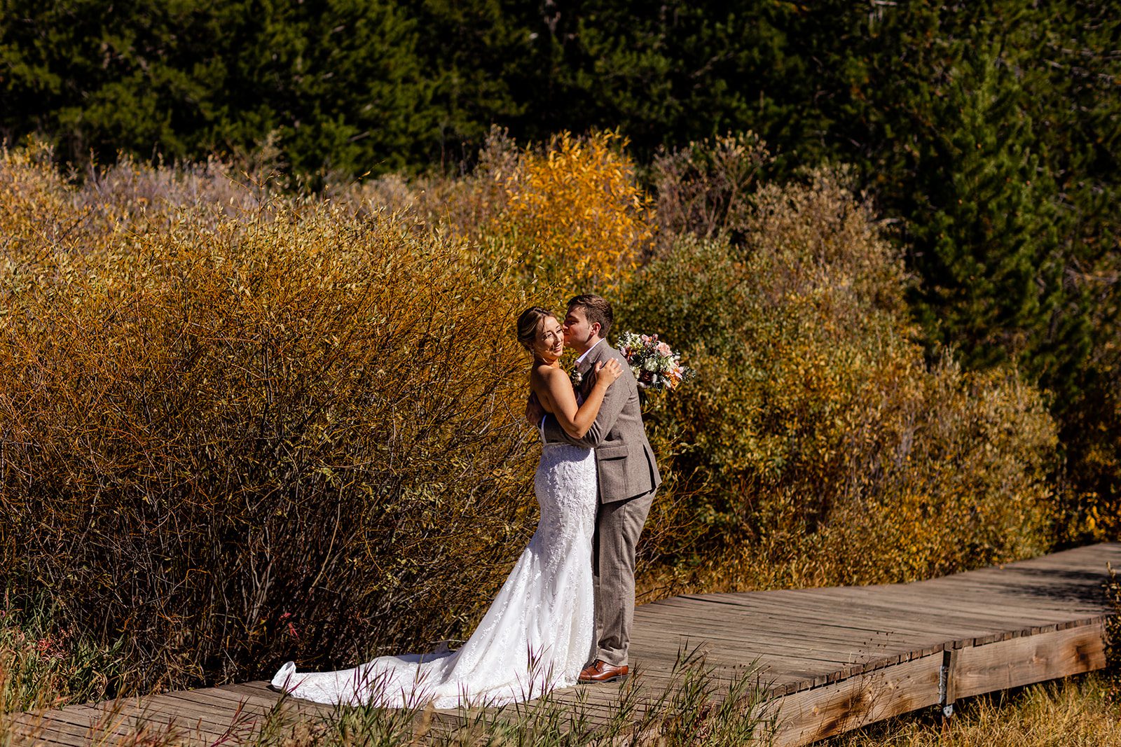 Headwaters Center Headwaters River Journey wedding in Winter Park Colorado