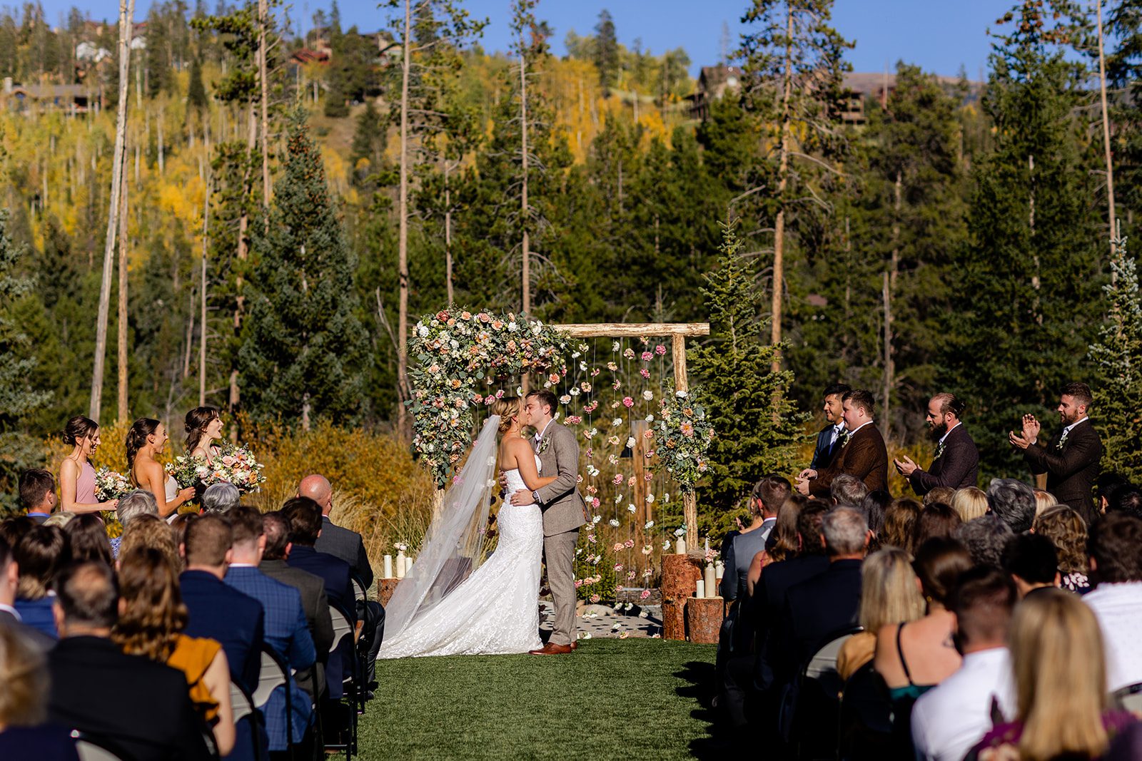 Wedding Ceremony Headwaters Winter Park Colorado