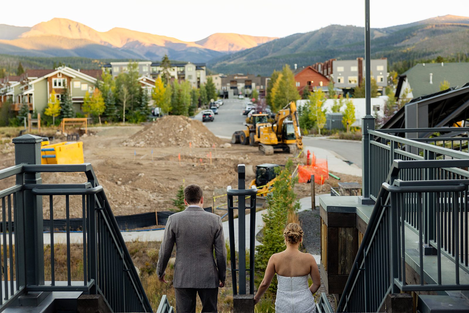 Headwaters Center River Journey in Winter Park Colorado fall wedding