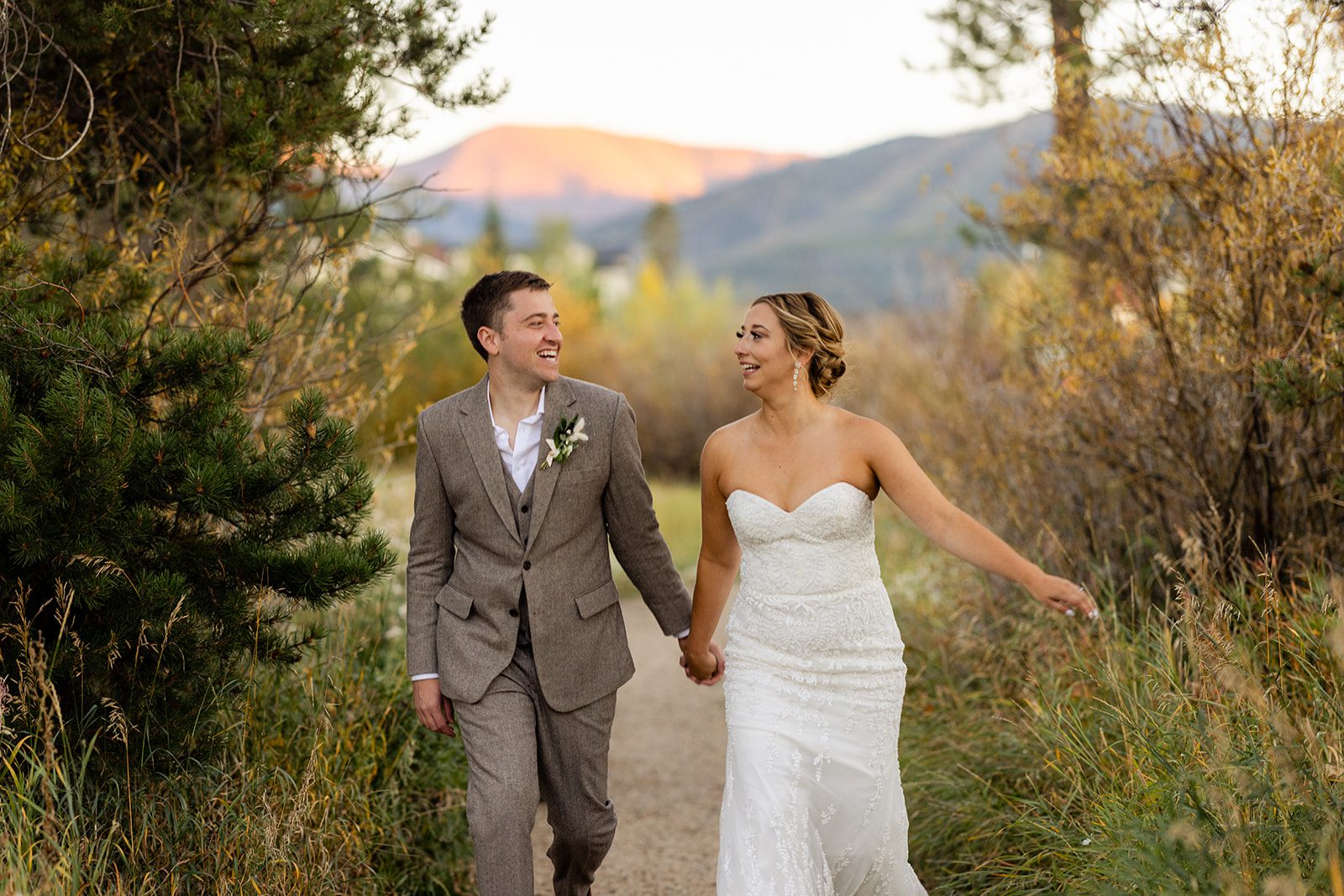 Headwaters Center River Journey in Winter Park Colorado fall wedding