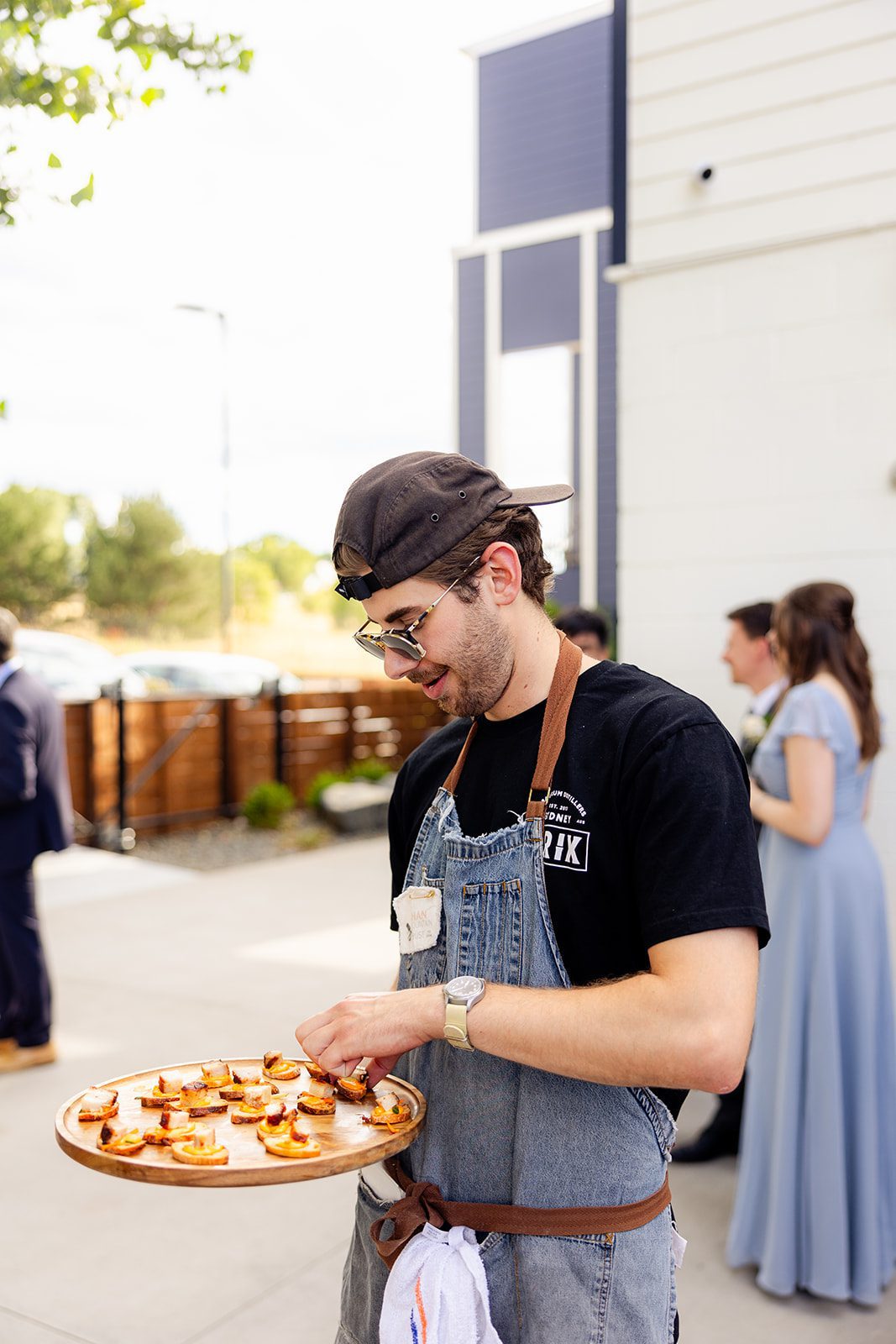 Mountain Crust Event Venue Wedding in Denver Colorado, Wedding cocktail hour